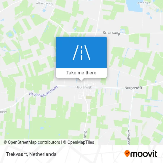 Trekvaart map