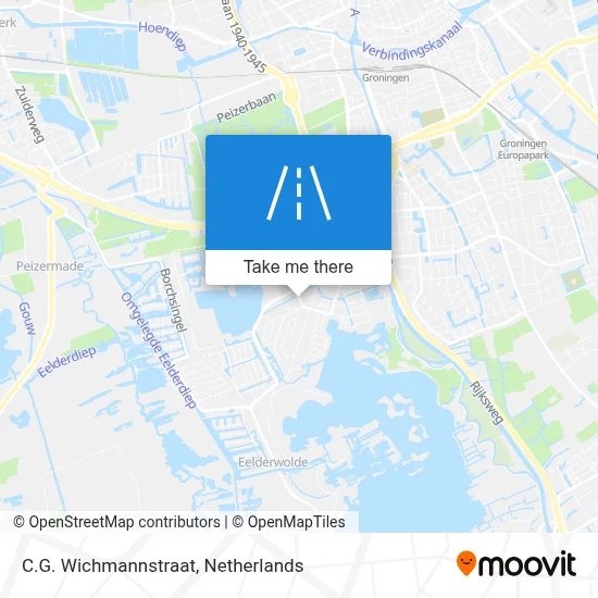 C.G. Wichmannstraat map