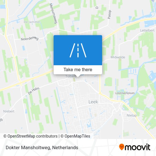 Dokter Mansholtweg map