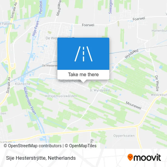 Sije Hesterstrjitte map