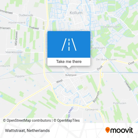 Wattstraat map