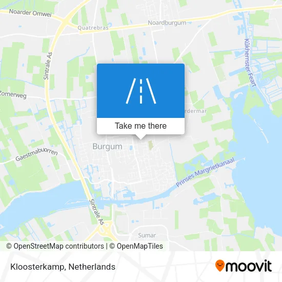 Kloosterkamp map