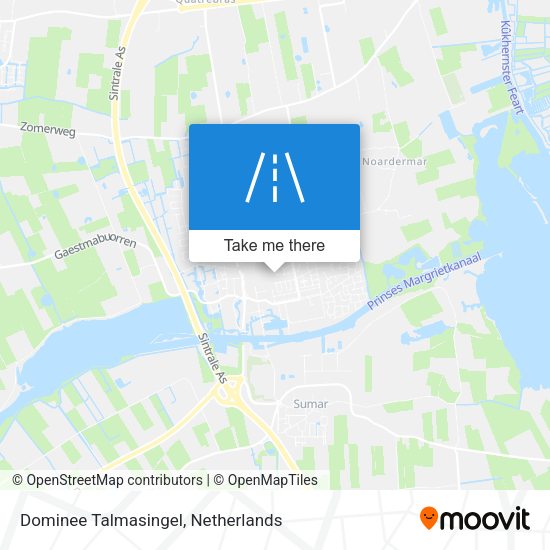 Dominee Talmasingel map