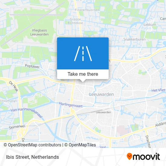 Ibisstraat map