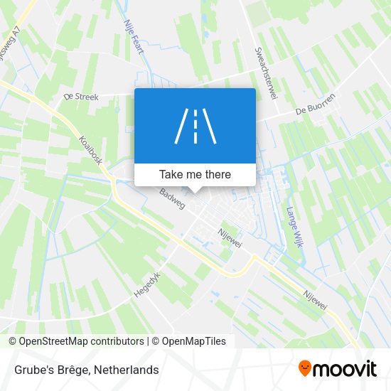 Grube's Brêge map