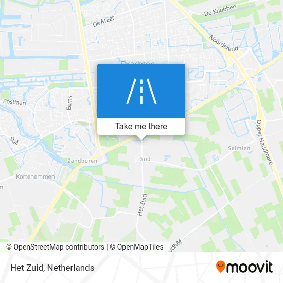 Het Zuid map