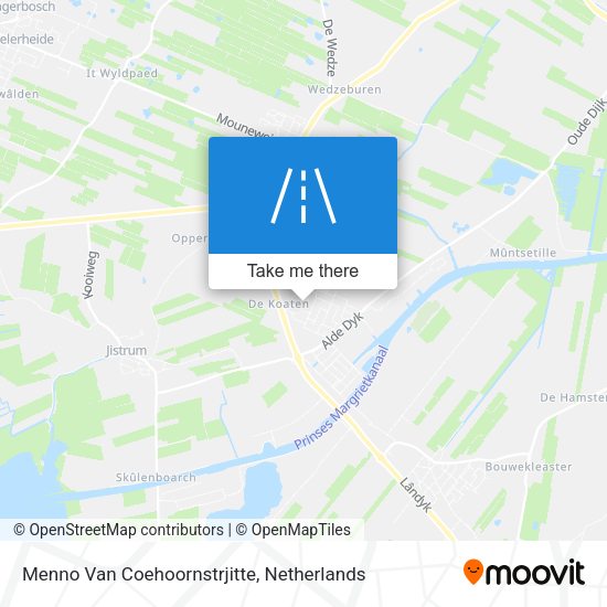 Menno Van Coehoornstrjitte map