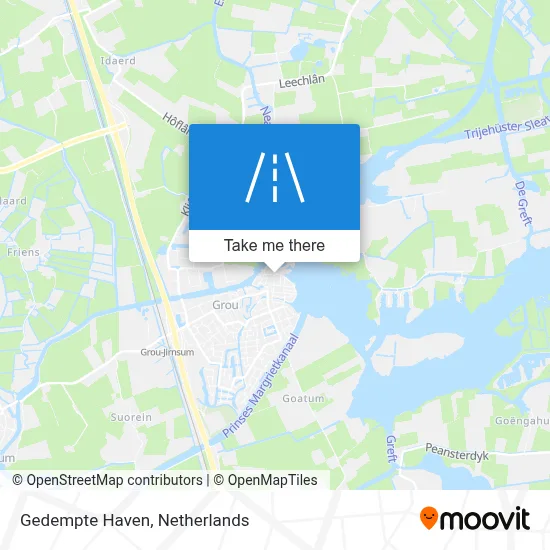 Gedempte Haven map
