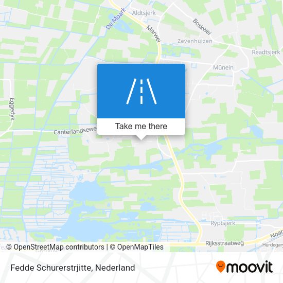 Fedde Schurerstrjitte map