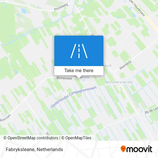Fabryksleane map