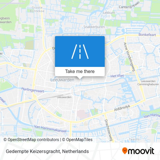 Gedempte Keizersgracht map