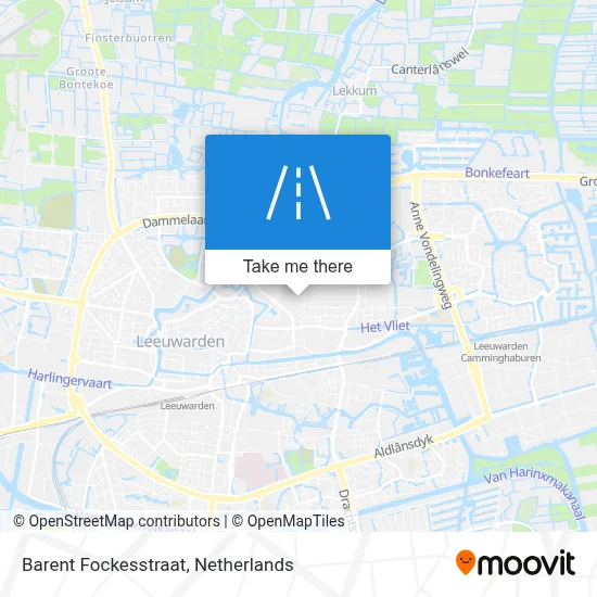 Barent Fockesstraat map