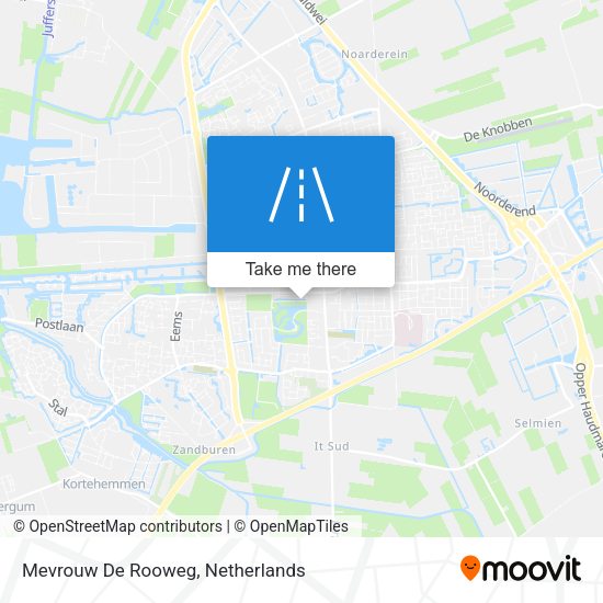 Mevrouw De Rooweg map