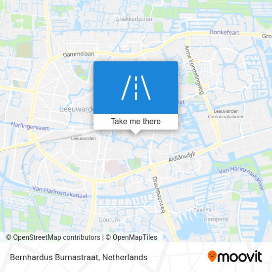 Bernhardus Bumastraat map