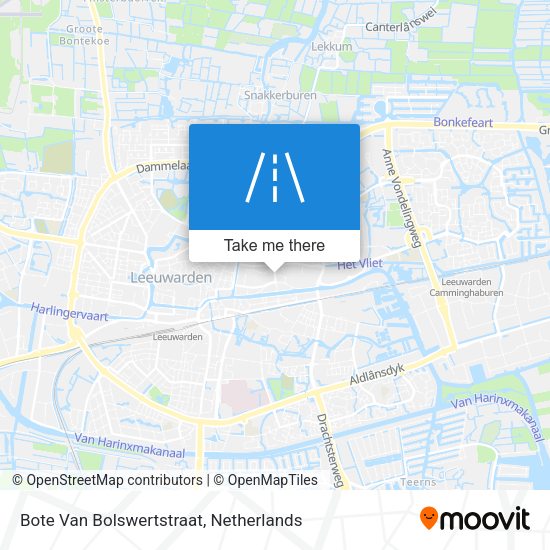 Bote Van Bolswertstraat map