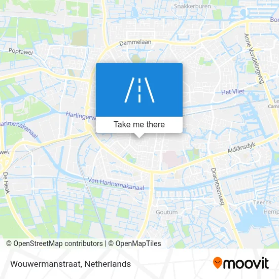 Wouwermanstraat map