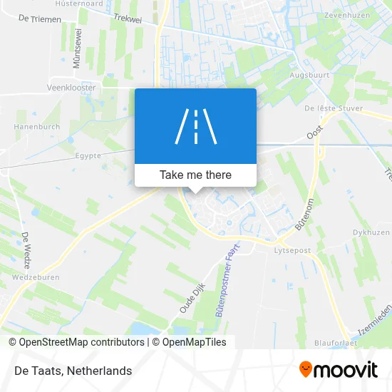 De Taats map