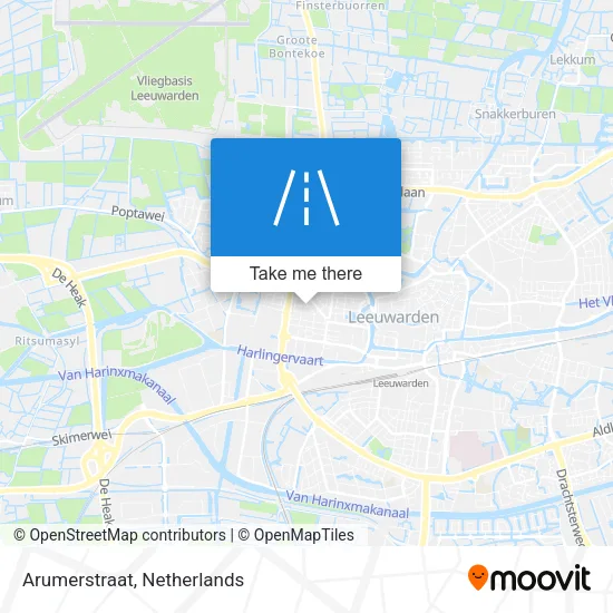 Arumerstraat map