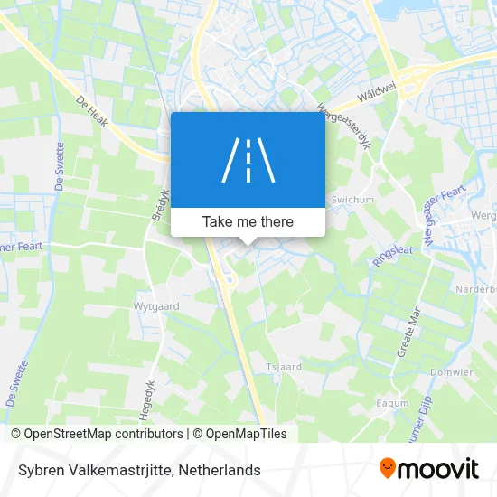 Sybren Valkemastrjitte map