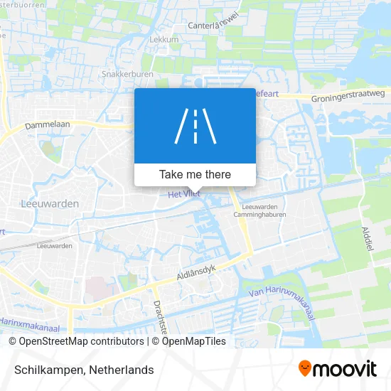 Schilkampen map