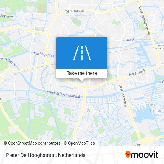 Pieter De Hooghstraat map