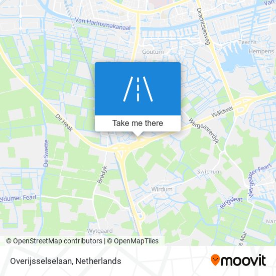 Overijsselselaan map