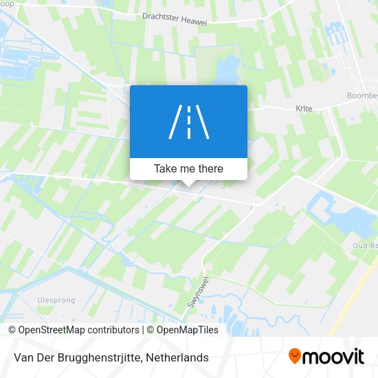 Van Der Brugghenstrjitte map