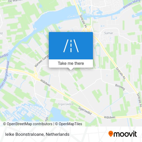 Ielke Boonstraloane map