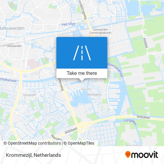 Krommezijl map