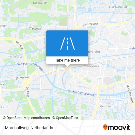 Marshallweg map