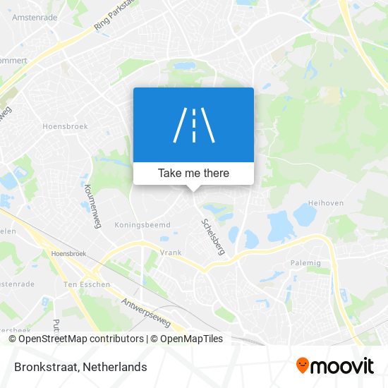 Bronkstraat map