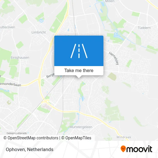 Ophoven map