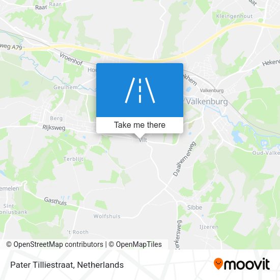 Pater Tilliestraat map