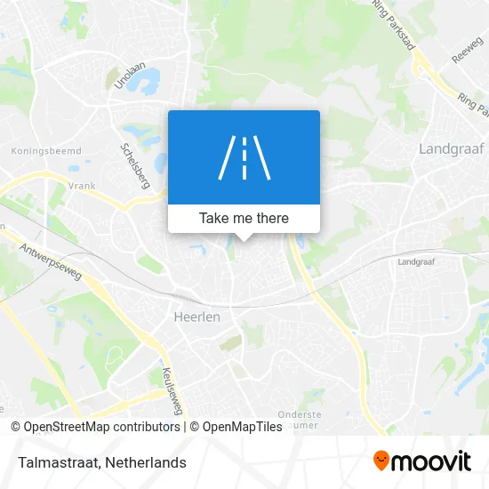 Talmastraat map