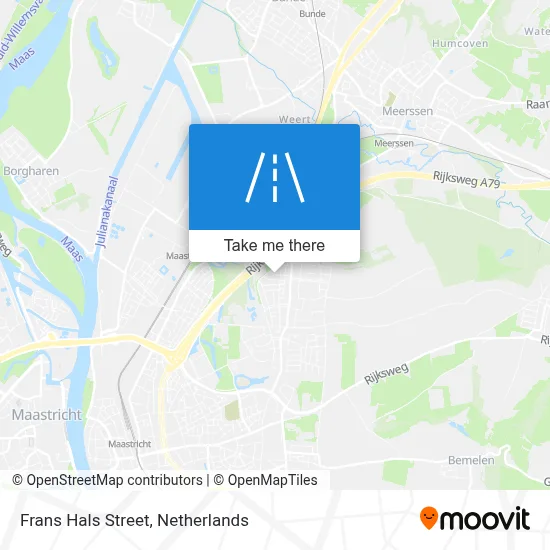 Frans Halsstraat map