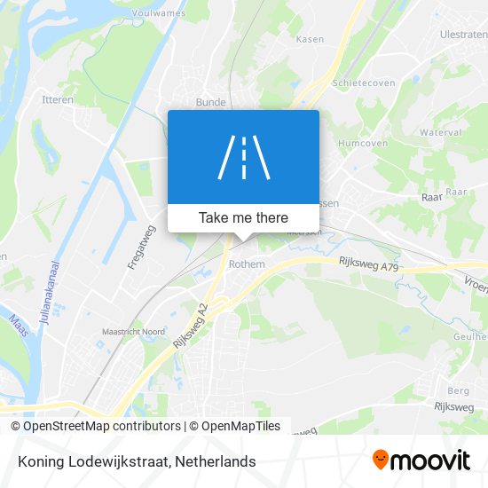 Koning Lodewijkstraat map