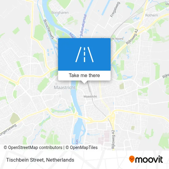 Tischbeinstraat map
