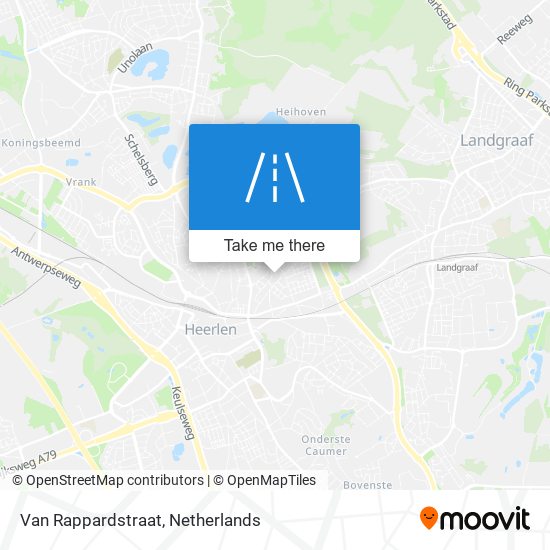 Van Rappardstraat map