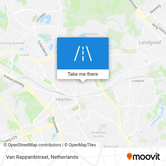 Van Rappardstraat map