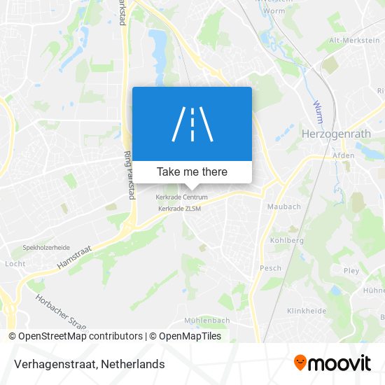 Verhagenstraat map