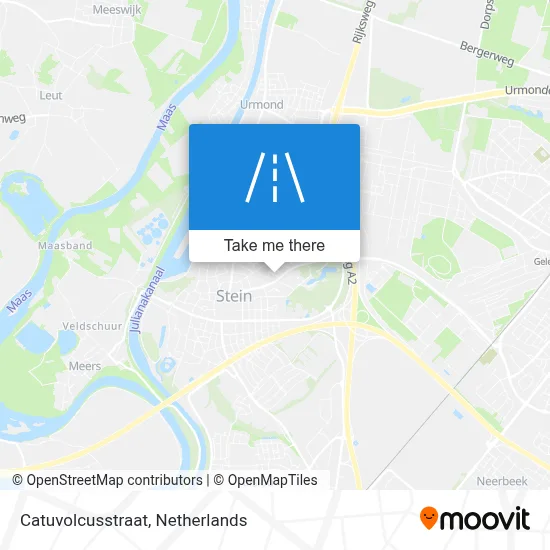 Catuvolcusstraat map