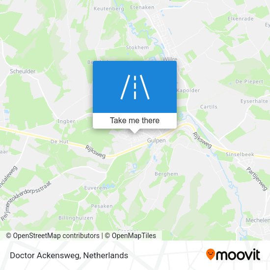 Doctor Ackensweg map