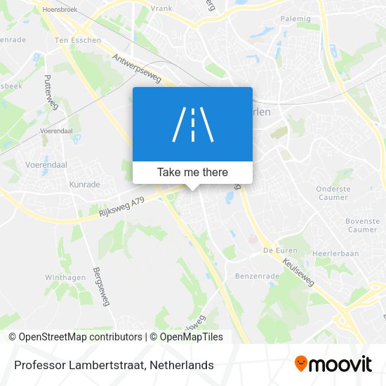Professor Lambertstraat map