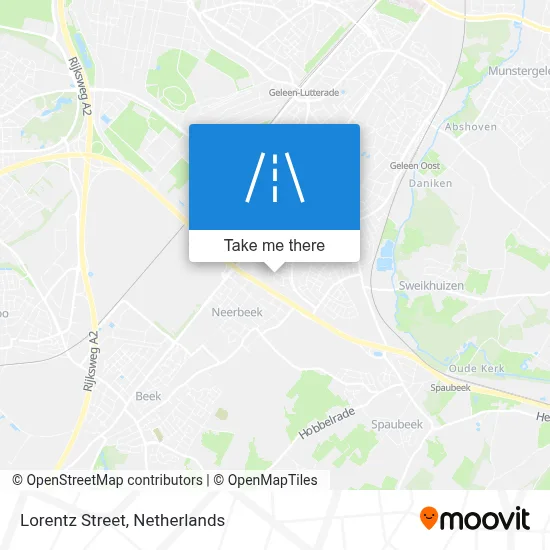 Lorentzstraat map