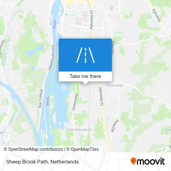 Schaapbroekweg map