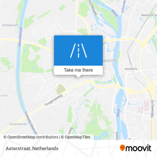 Asterstraat map