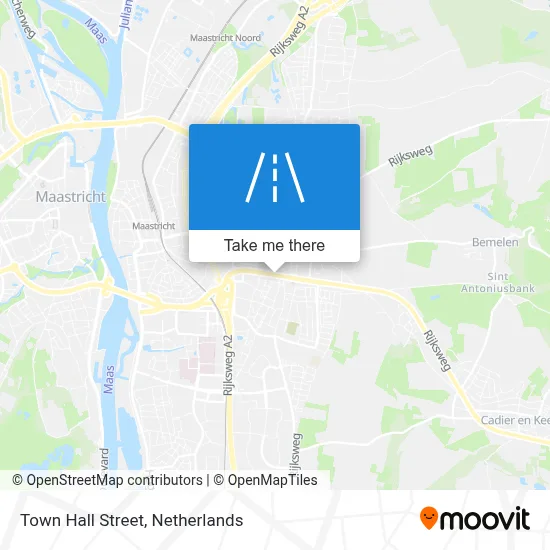 Raadhuisstraat map