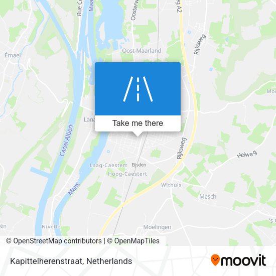 Kapittelherenstraat map