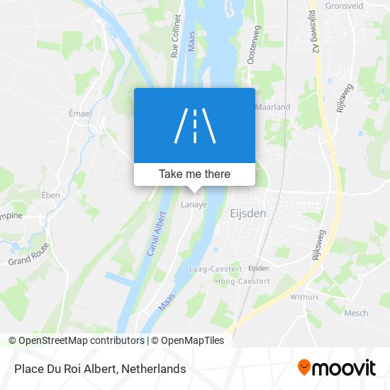 Place Du Roi Albert map
