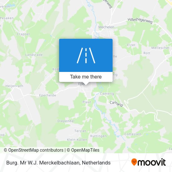 Burg. Mr W.J. Merckelbachlaan map